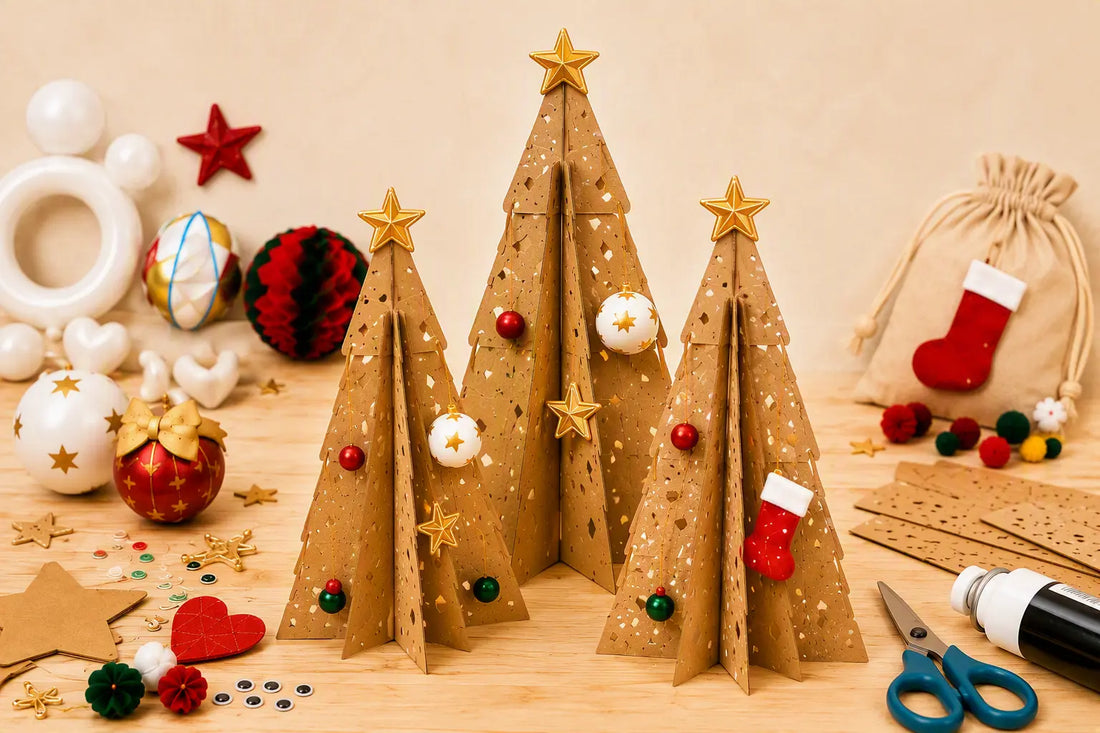 Créer et décorer un arbre de Noël