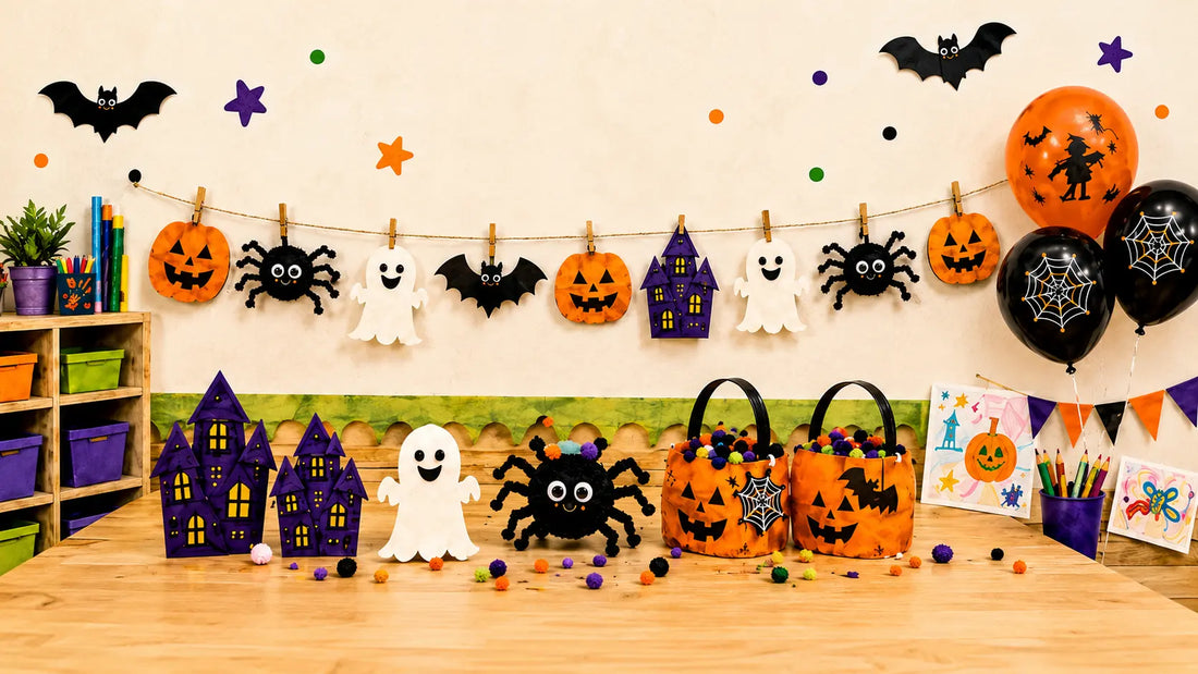 Préparer un décor d'Halloween