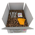 Carton 2000 flocons EDULINE marron