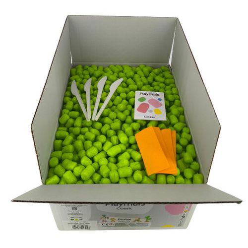 Carton 2000 flocons EDULINE vert