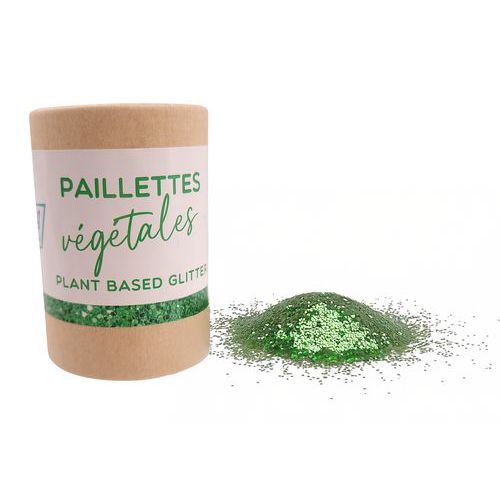 Paillettes Biodégradable Végétales En Tube 35 G Vert