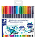 Etui 18 Feutres Double Pointe Aquarellable