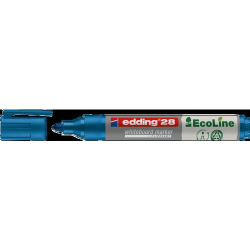 Marqueur Edding 28 pte ogive - bleu