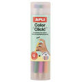 Tube 12 Crayons Porte-mine Couleur Rechargeables
