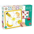 Lot 6 Puzzles Couleur