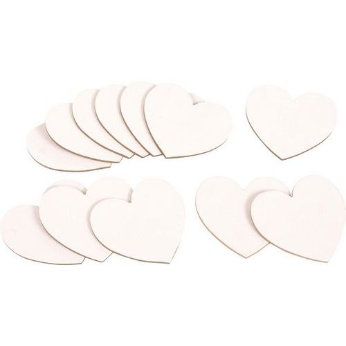 Magnet à décorer forme coeur