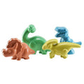 Lot De 4 Moules Dinosaures