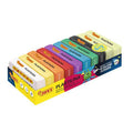 Plateau 10 pains 50g 8 couleurs vives + 2 phospho Plastilina - Jovi