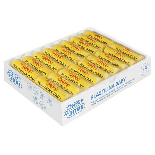 Recharge Pâte À Modeler Baby 18 X 38 G Jaune