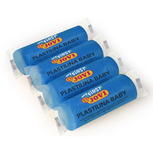 Recharge pâte à modeler baby 18 x 38 g bleu