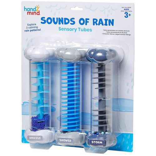 Lot 3 tubes sensoriels pluie - Learning resources