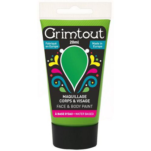 Tube de maquillage 20 ml vert