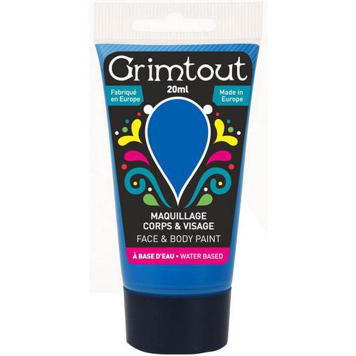 Tube De Maquillage 20 Ml Bleu
