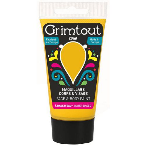 Tube De Maquillage 20 Ml Jaune