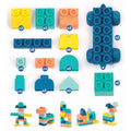 Lot 100 Briques De Construction Souples