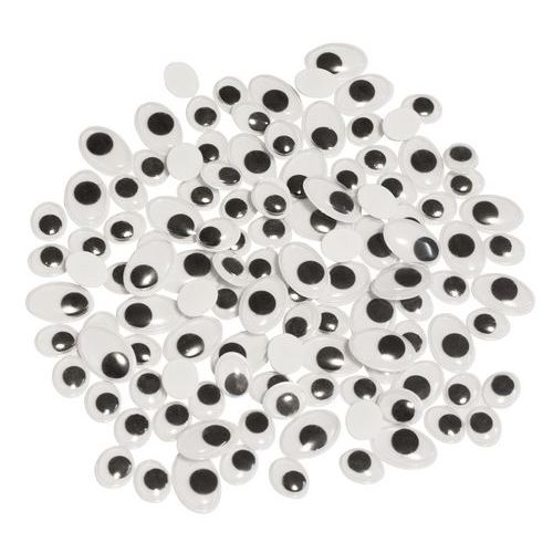 150 yeux mobiles adhesifs - O'color