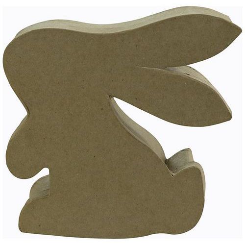 Boite Lapin papier mâché à décorer - Decopatch