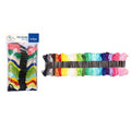 Pack De 52 Fils À Broder - 8 Ml - 26 Coloris Assortis