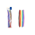 Sachet de 25 chenilles 30 cm Ø 6 mm, coloris assortis