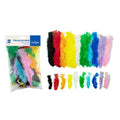 Sachet de 150 plumes multicolores