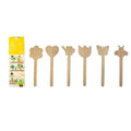 Lot De 12 Marque Page En Bois À Décorer 24 X 8 Cm