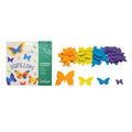 Pochette de 150 papillons en feutrine adhésive