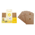Enveloppe fermeture japonaise - coloris kraft