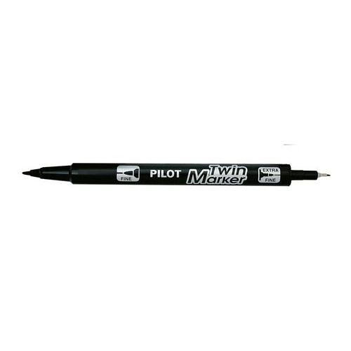 Marqueur permanent double pointe Twinmarker - Pilot