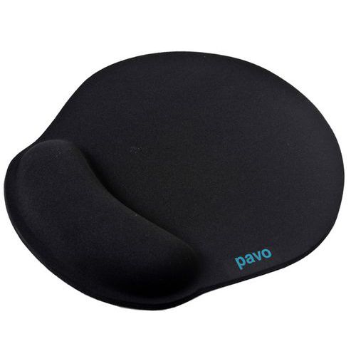 Tapis De Souris Avec Repose-poignet Noir