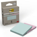 Lot 2 Blocs 100 Feuilles Recyclées Post-it 76x76 Mm Couleurs