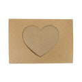 Cadre en carton coeur 15,5 x 10,5 cm - Loolipo