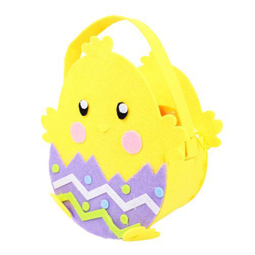 Lot de 5 sacs poussin en feutrine à coudre - Loolipo