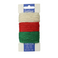 Ficelles jute Noel 3 x 10 m diamètre 2 mm - Loolipo