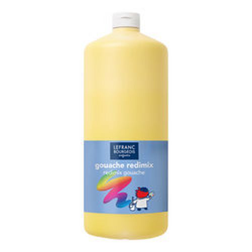 Flacon 2l Gouache Redimix - Jaune Primaire