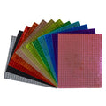 Maxi pack gommettes miroir mosaïque 0,5 x 0,5 cm 12 coloris - Loolipo