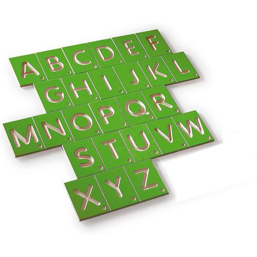 Lettres À Tracer Majuscules