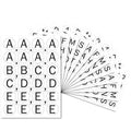 Lot 1560 gommettes alphabet - Pichon