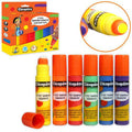 Lot De 6 Applicateurs De Gouache 50 Ml Couleurs Assorties