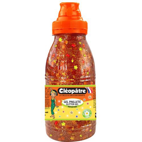 Gel pailleté 250 ml effet automne - Cléopâtre