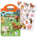 Atelier Mon Décor Ferme Et Mes 19 Gommettes Statiques