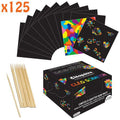 Bloc 125 feuilles a gratter 9 x 9 cm