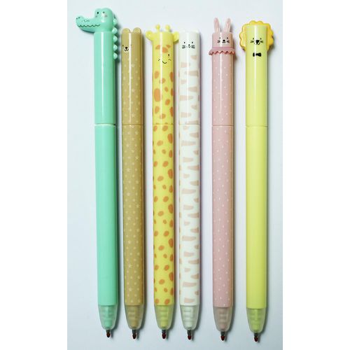Lot De 6 Rollers Animaux Thermosensibles