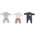 Lot 3 Tenues Bébé Garçon 40 Cm