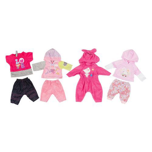 Lot 4 tenues bébé fille 40 cm