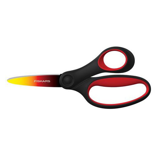 Ciseaux Softgrip 15 Cm Droitier Rouge Et Jaune