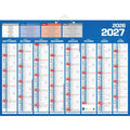 Calendrier 55 X 405 Cm De Septembre 2026 À Décembre 2027