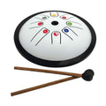 Tongue Drum Blanc 18 Cm