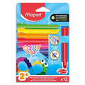 Etui 12 crayons couleurs Infinity Jumbo - Maped