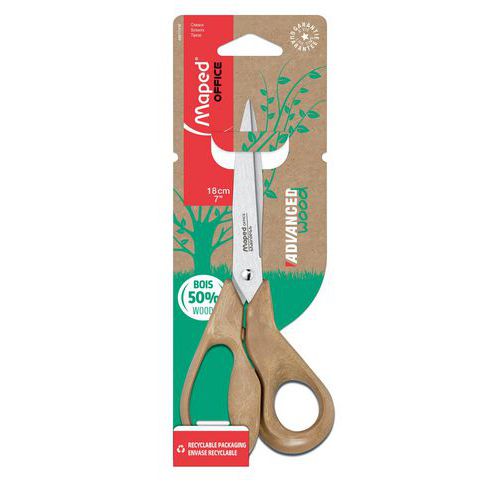 Ciseaux Advanced Wood 18 Cm Asymétriques