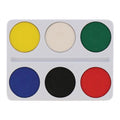 Boîte Plastique De 6 Godets - 6 Couleurs - Classmates